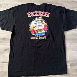 Dixxon Flannel Company “Hold Fast” Black Men’s Graphic Cotton Tee Sz 3XL EUC